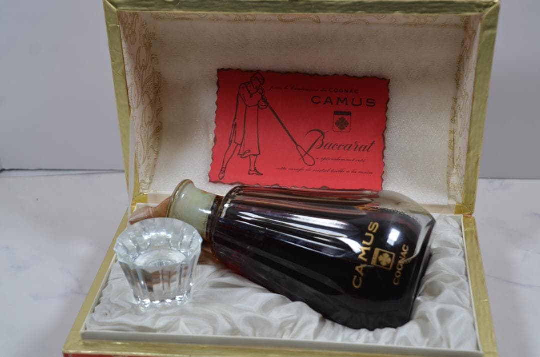 CAMUS Baccarat カミュ 1863 コニャック ブランデー 古酒