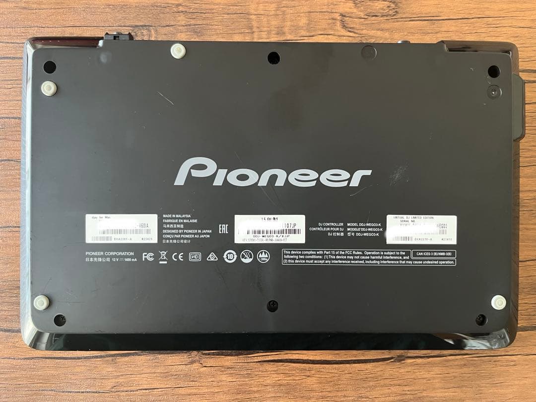 ⑨Pioneer パイオニア DJコントローラー DDJ-WeGO3-K