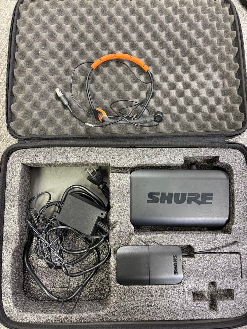 SHURE BLX14 ワイヤレスシステム ヘッドセット付き