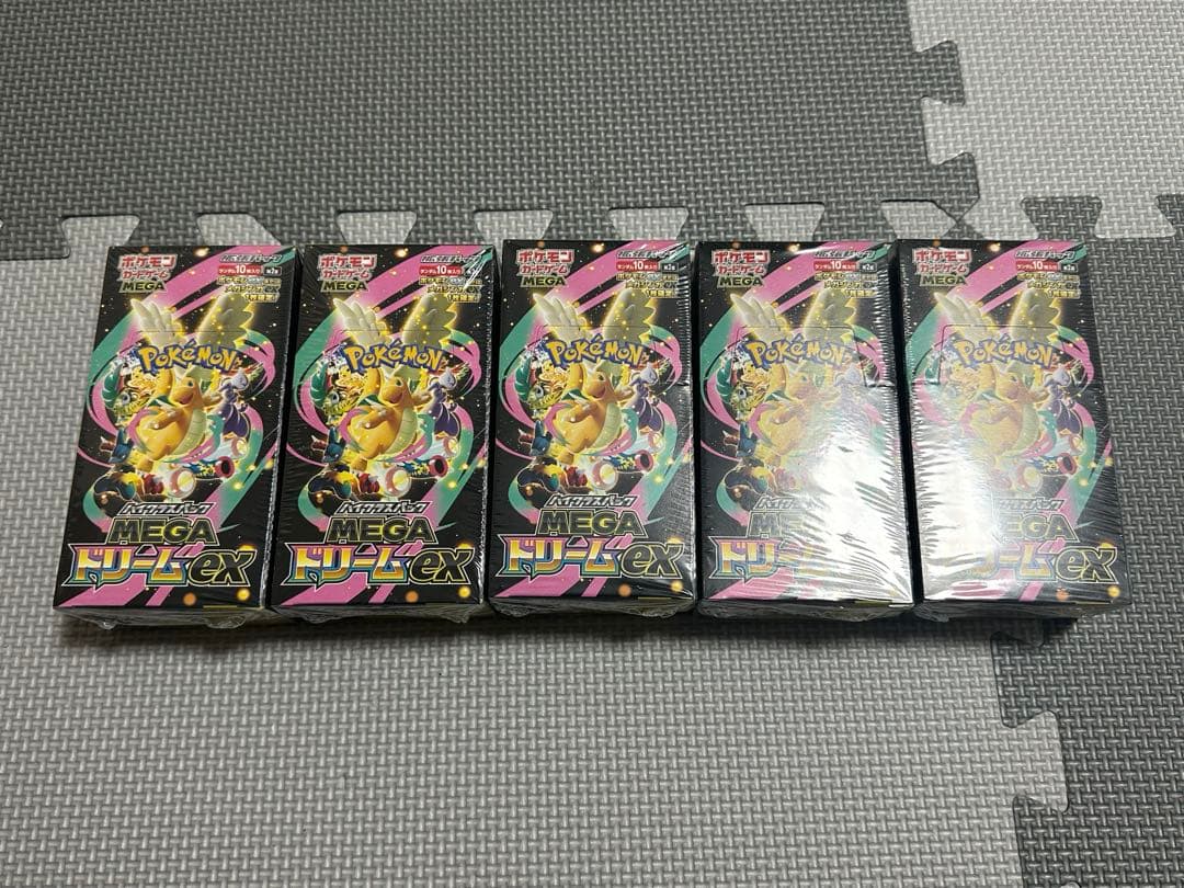 ポケモンカードゲーム MEGAドリームEX 1BOX シュリンク付き