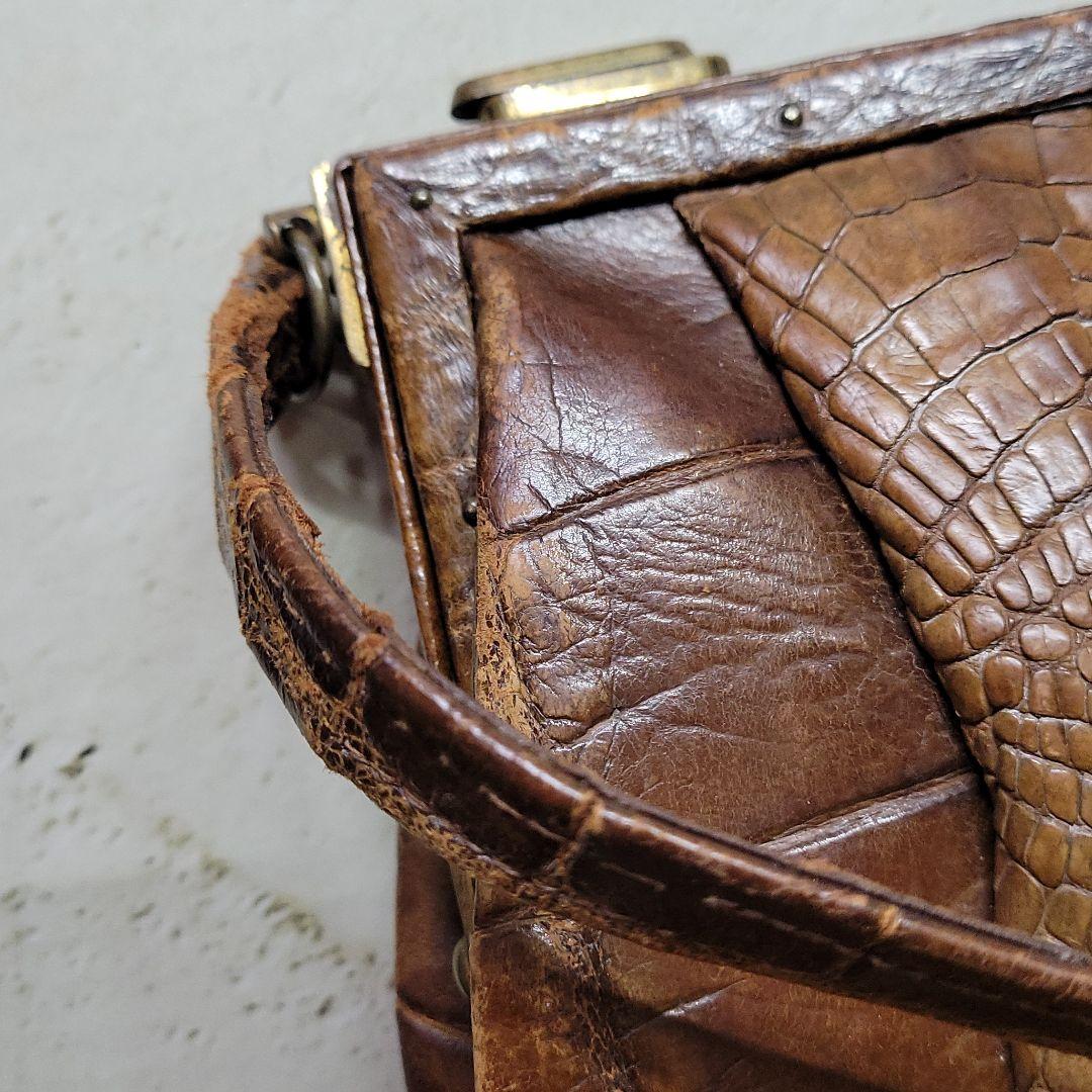 アンティーク/クロコダイル/手付き/小銭入れ/2点
