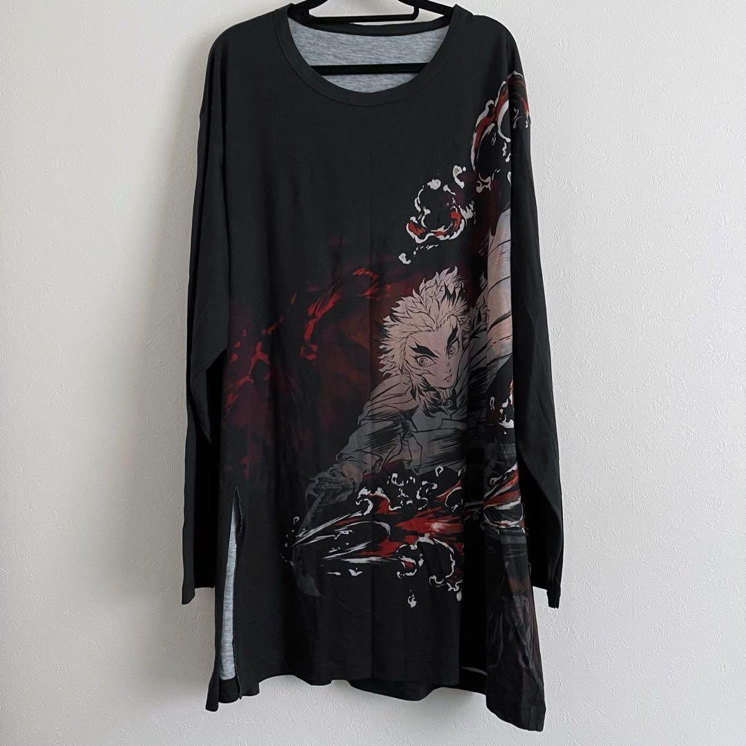 鬼滅の刃 煉獄杏寿郎 ジャンボカットソー サイズ3 ヨウジヤマモト シャツ