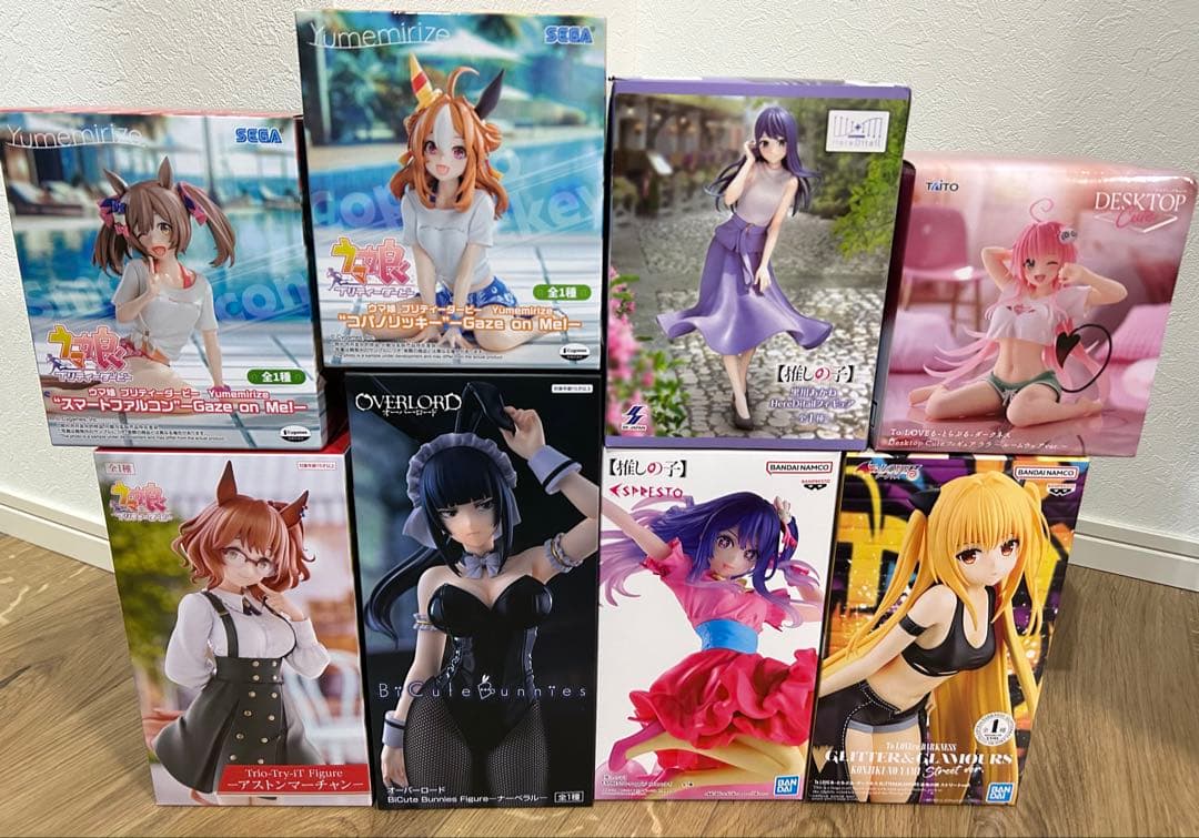 最新プライズフィギュア8体まとめ売り