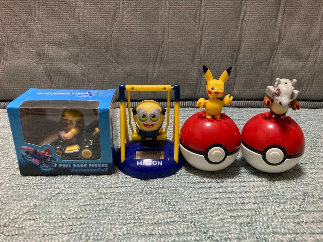 ミニオン・ピカチュウ・ワリオ フィギュアセット