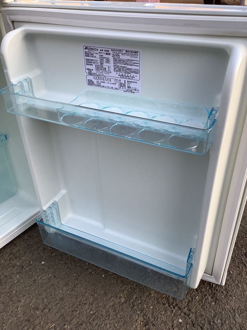 2ドア冷凍冷蔵庫 AR-100E 96L 2021年製 アビテラックス