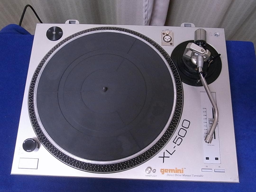 Gemini XL-500 ターンテーブル 動作品