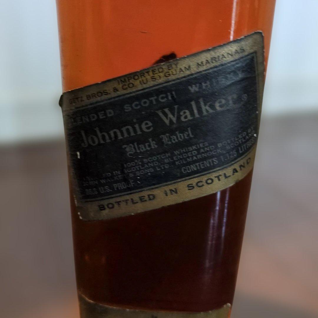 Johnnie Walker Black Label ウイスキー 古酒