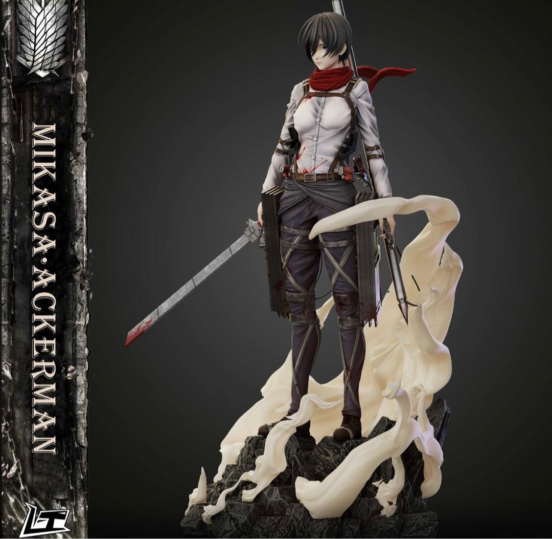 LT　ミカサ　進撃の巨人　ガレージキット　フィギュア