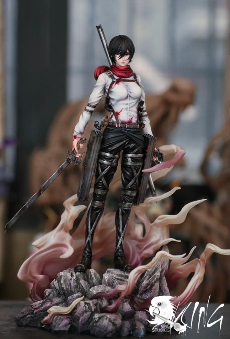 LT　ミカサ　進撃の巨人　ガレージキット　フィギュア