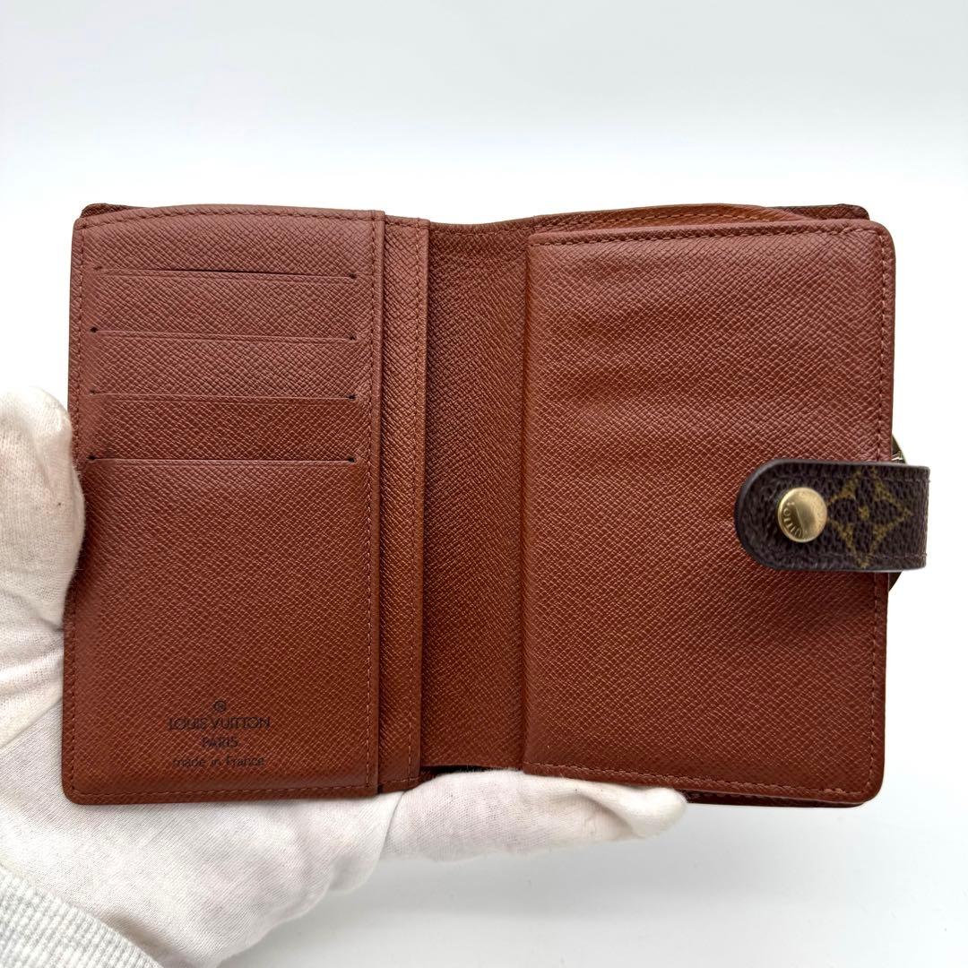 【極美品】ルイヴィトン　モノグラム　ヴィエノワ　折り財布　wallet　財布