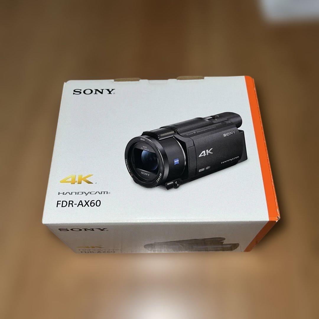 SONY 4K ビデオカメラ FDR-AX60 本体