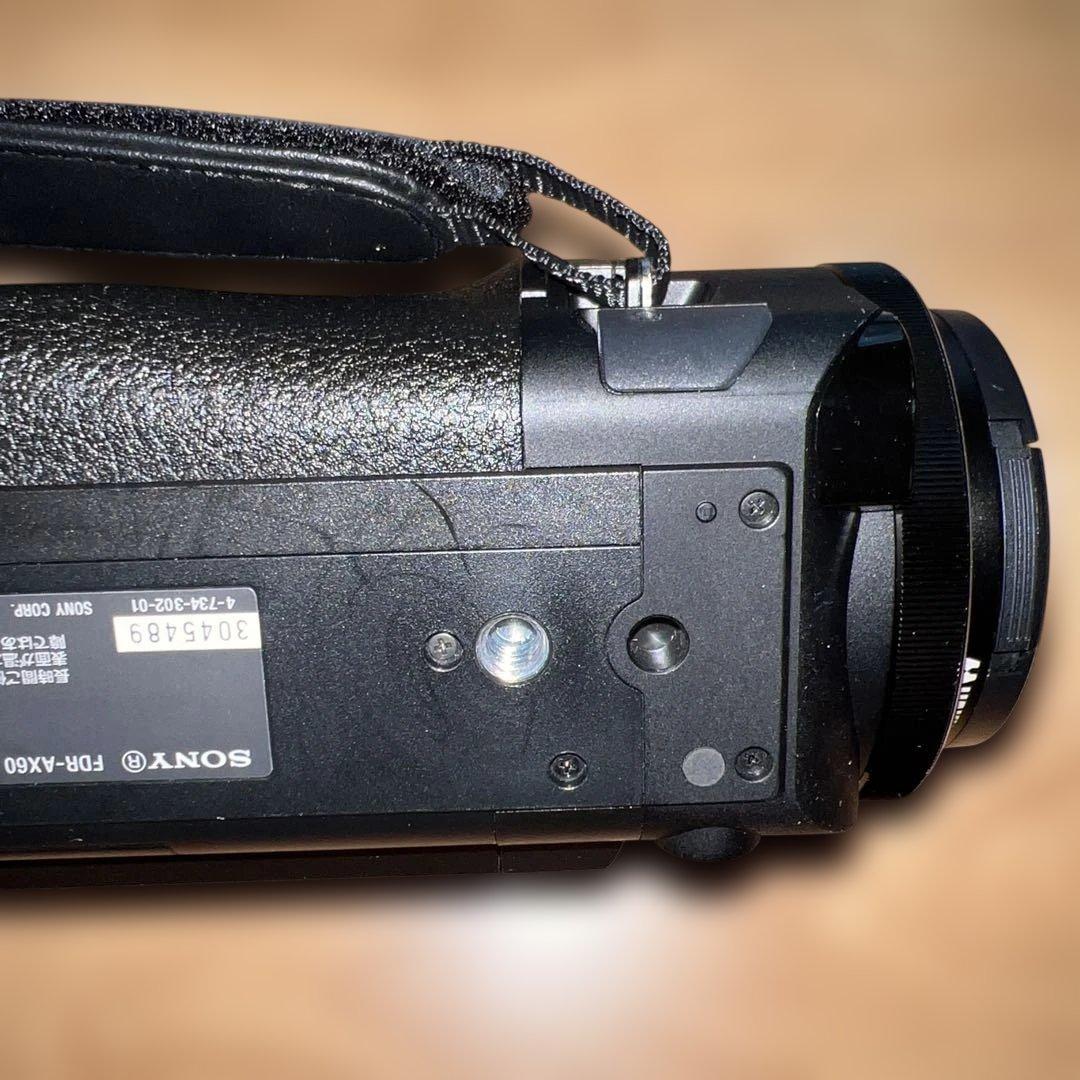 SONY 4K ビデオカメラ FDR-AX60 本体