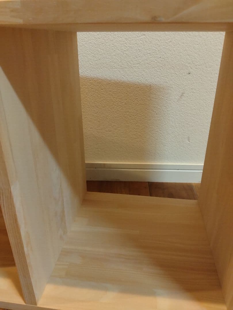 木製　ハンドメイド　オーダー　日の字　水槽台　棚　アクアラック　シェルフ