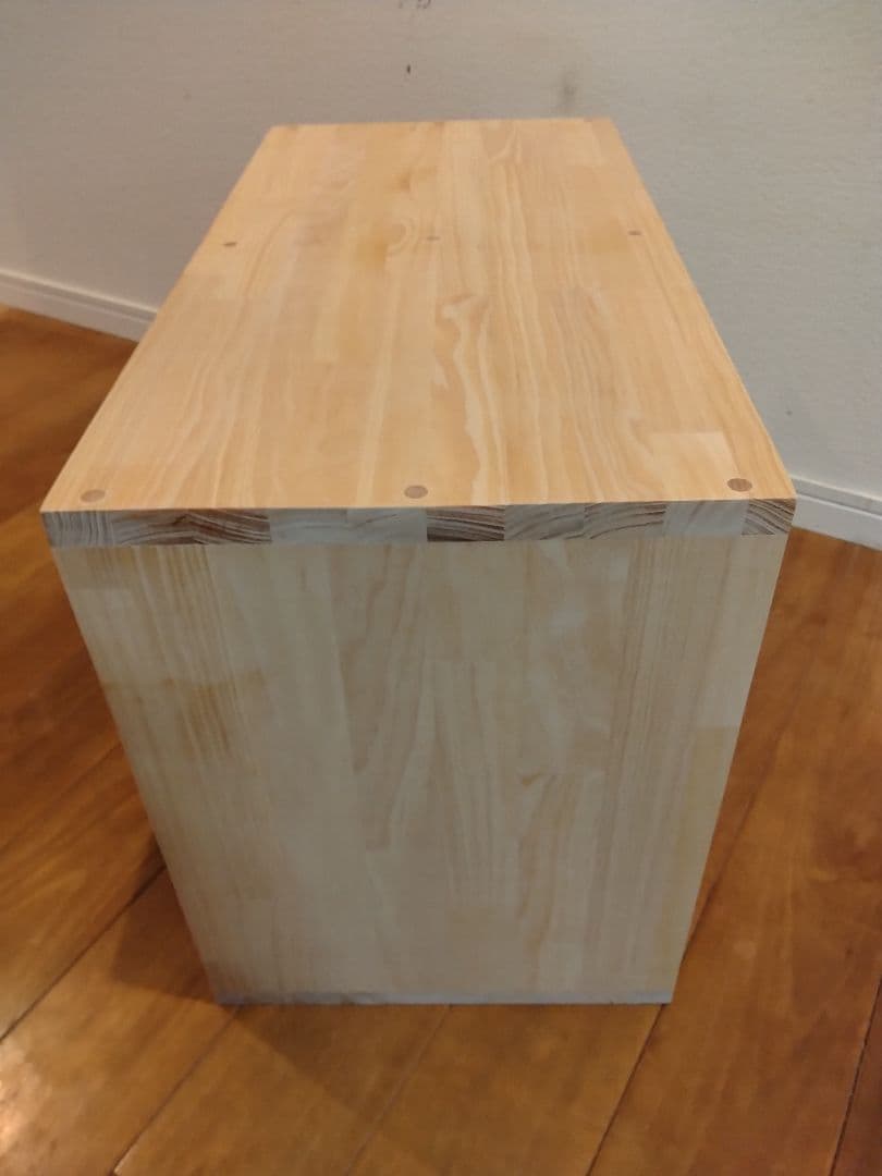 木製　ハンドメイド　オーダー　日の字　水槽台　棚　アクアラック　シェルフ