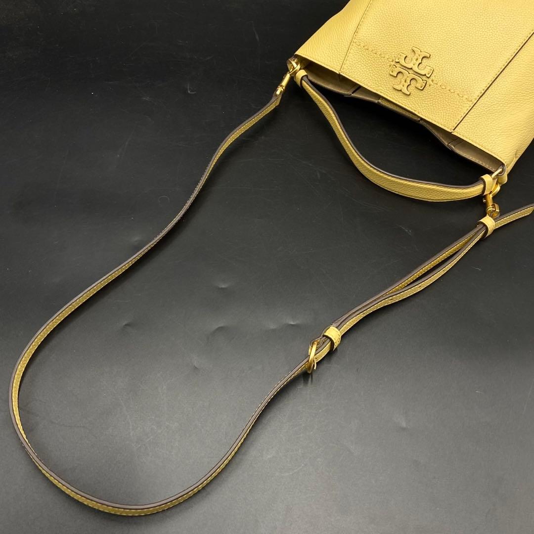 【美品】トリーバーチ マックグロー 2way ハンドバッグ ショルダー レザー