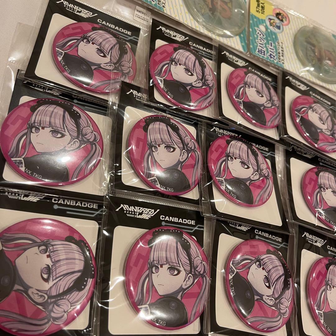 HUNDRED LINE最終防衛学園　九十九過子　缶バッジ 15点