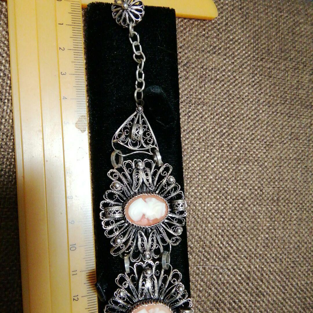 カメオブレスレット