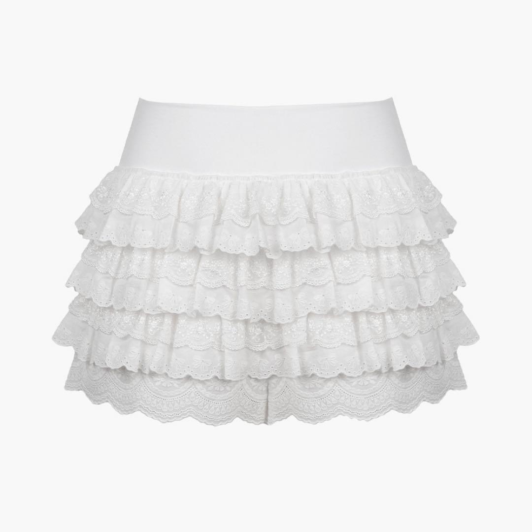 【 ROUGHNECK 】lace tutu pants skirt