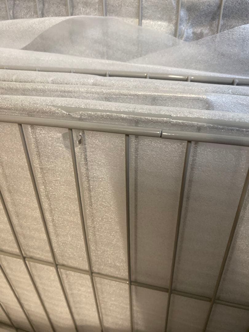 【未使用品】トイレ付き キャットケージ 3 猫ケージ　ケージ　グレージュ