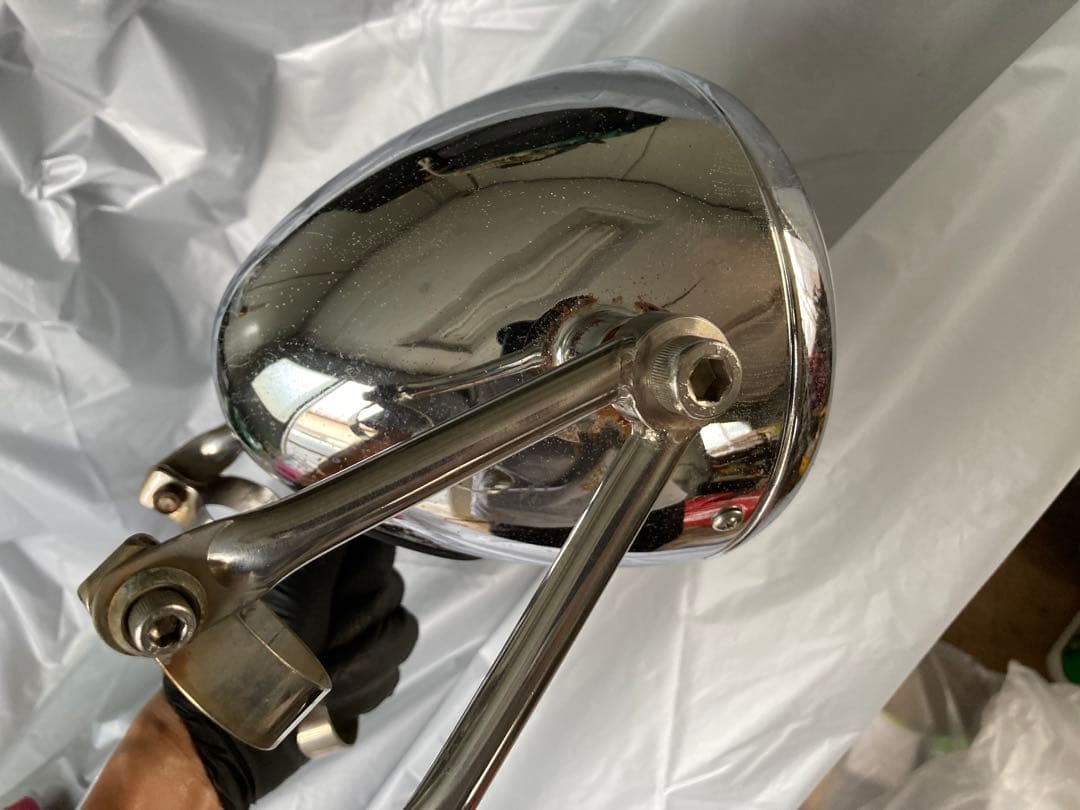 ペイトンプレイス　ステー　SR400 ヘッドライト　セット　カフェレーサー