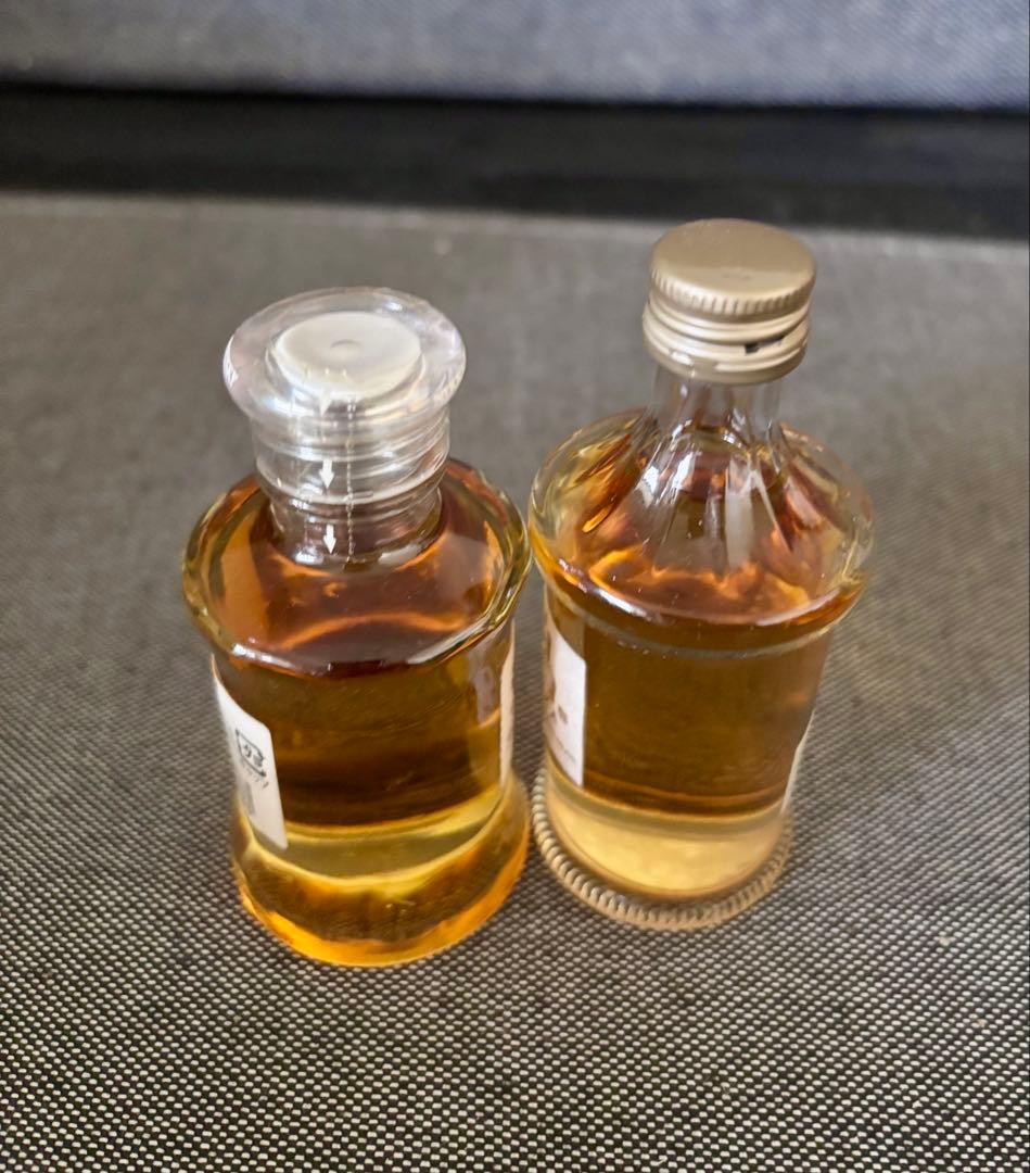 ニッカウヰスキー　鶴　鶴17年 ウイスキー古酒　ミニボトル　2本セット　未開封