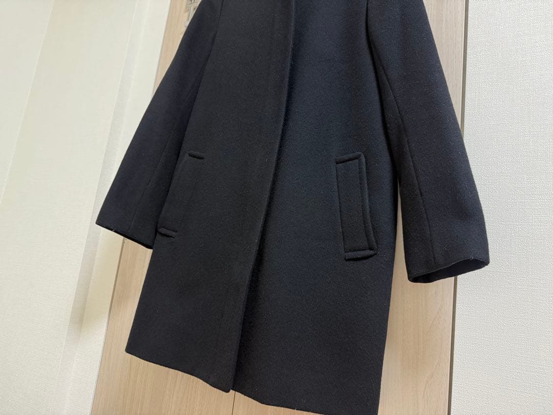 ブルーレーベルクレストブリッジ　フード付き　コート