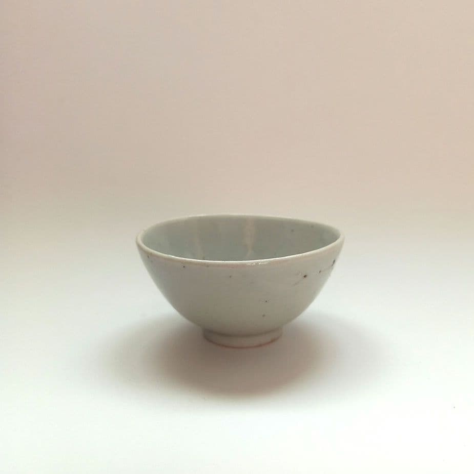 李朝　白磁　盃　猪口　古玩　骨董　アンティーク　古道具