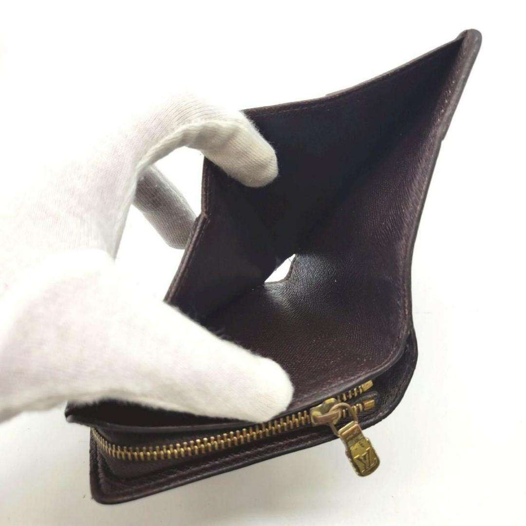 ルイヴィトン コンパクトジップ ダミエ 二つ折り 財布LOUIS VUITTON