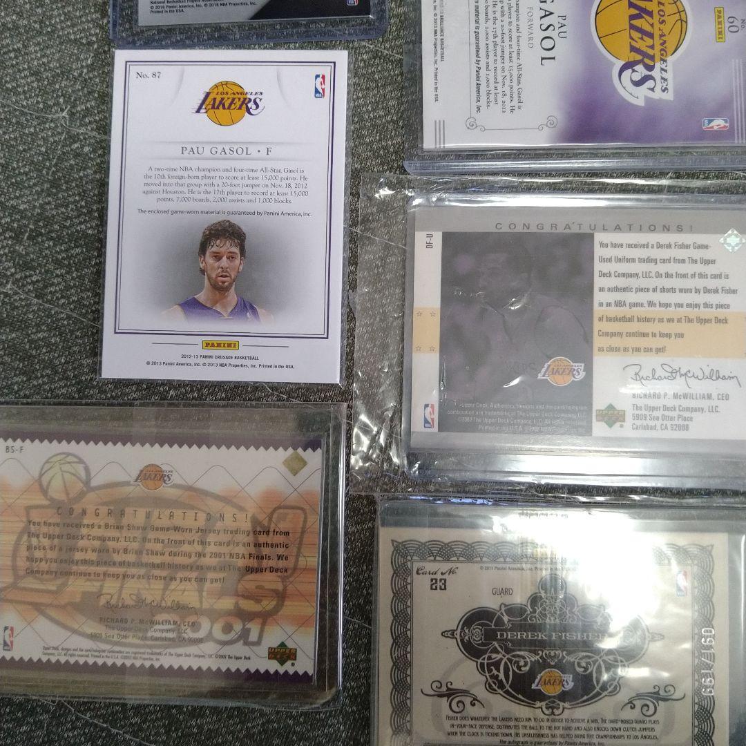 NBA00sレイカーズカード（ジャージ、サイン） 23枚セット