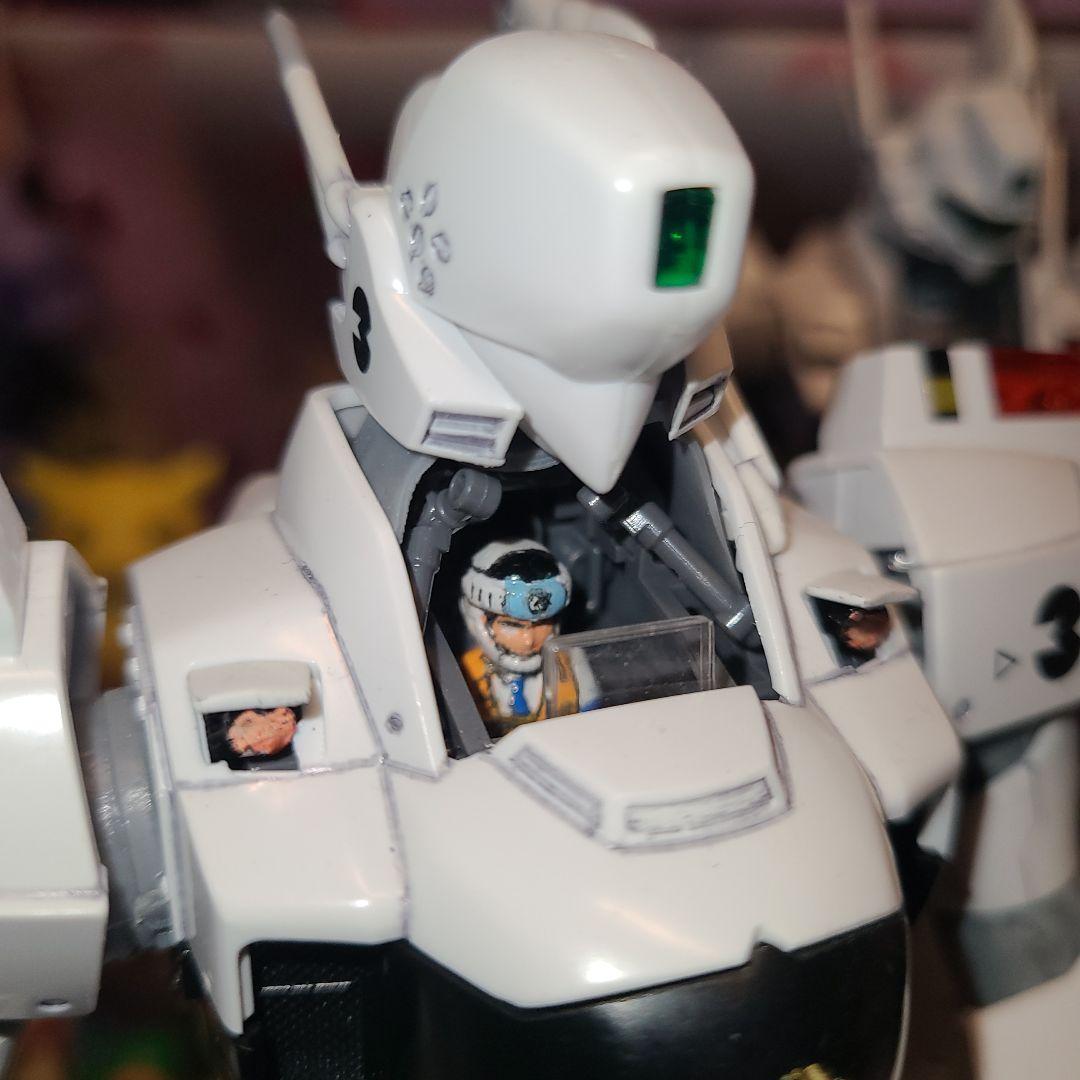バンダイMG 1/35 パトレイバー イングラム各号機リアクティブアーマ完成品