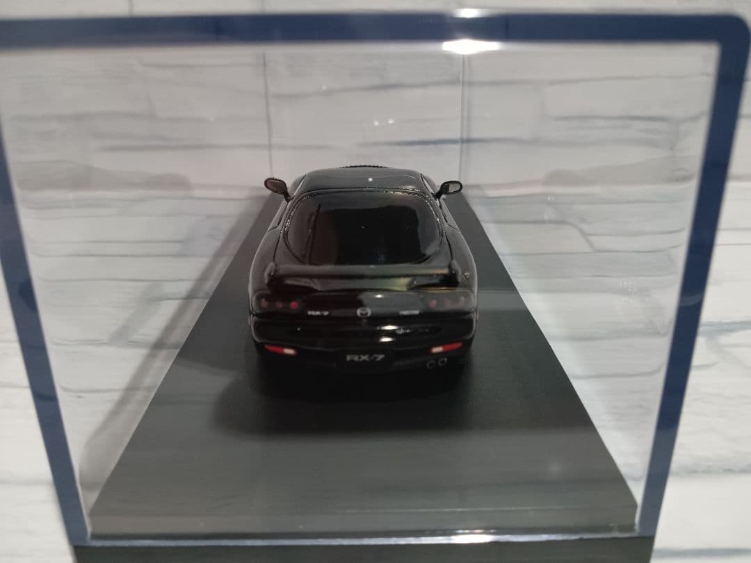 1/43 MARK43　マツダ RX-7 スピリットR　ミニカー　ブラック