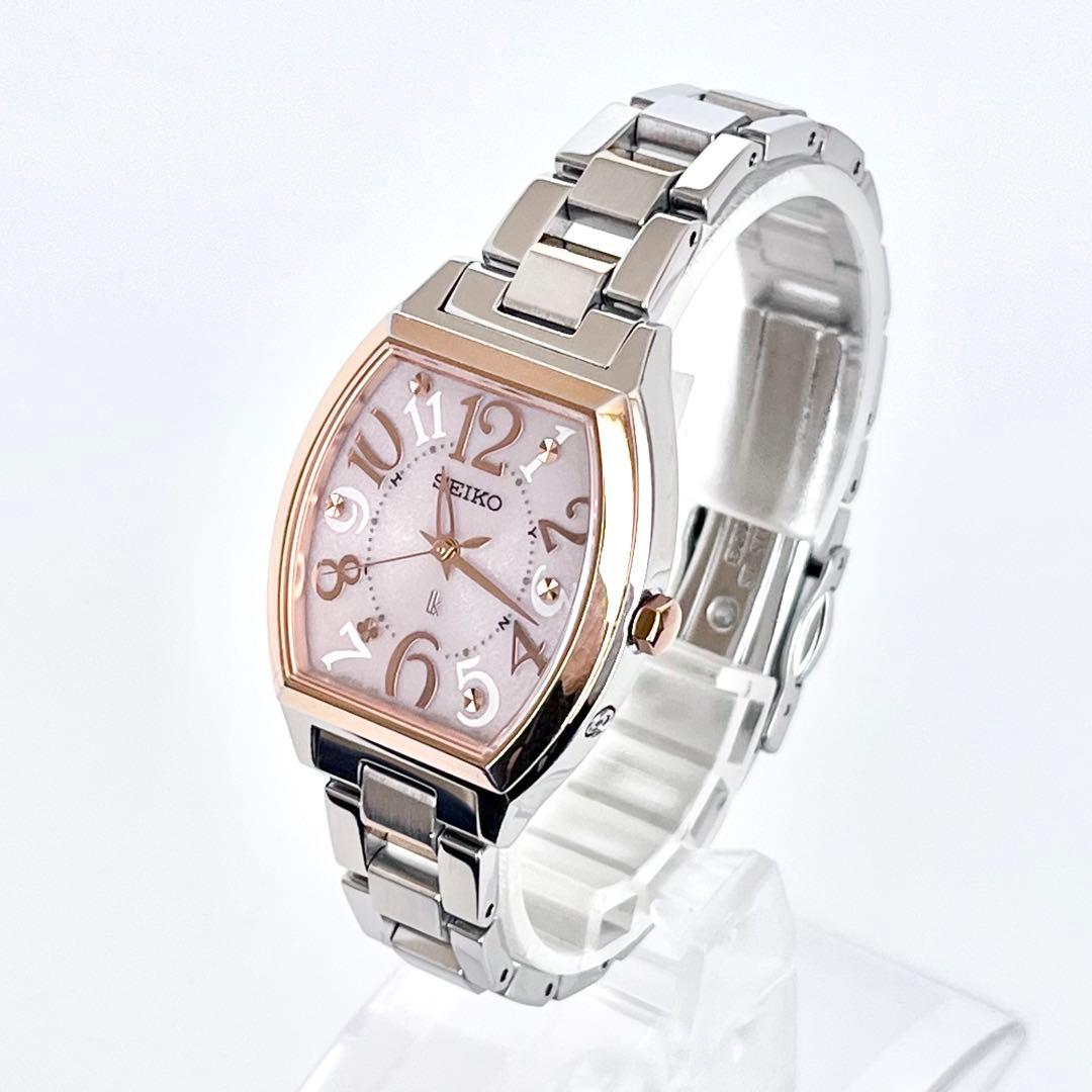セイコー SEIKO ルキア レディース 腕時計 稼働 電波ソーラー s2046