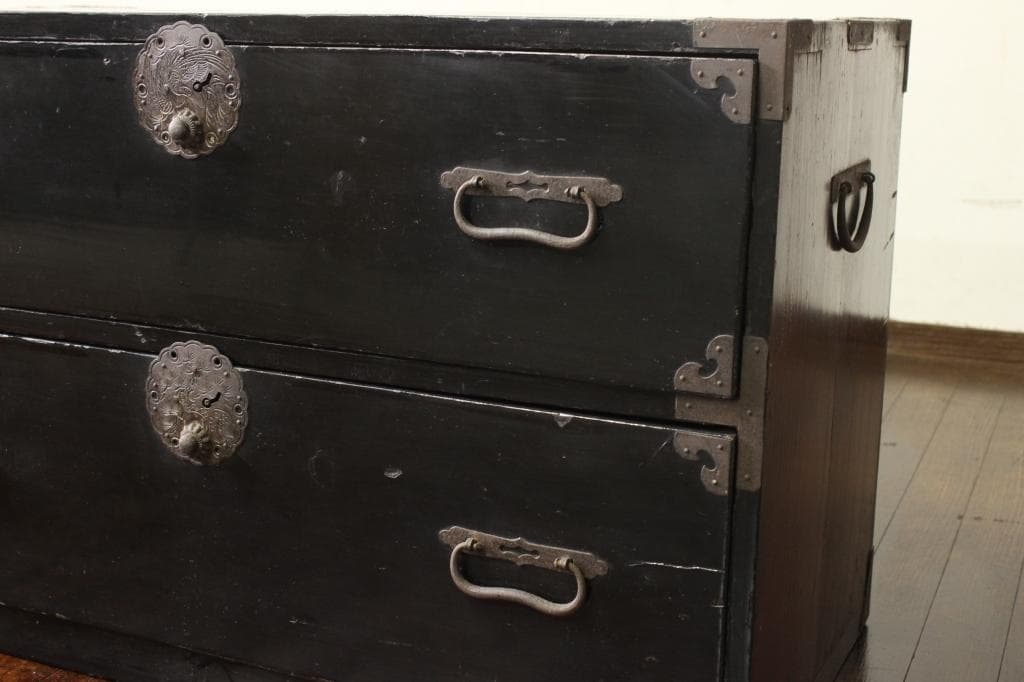 庄内箪笥 時代箪笥サイドボード和家具古道具古家具古民藝和モダンローボード