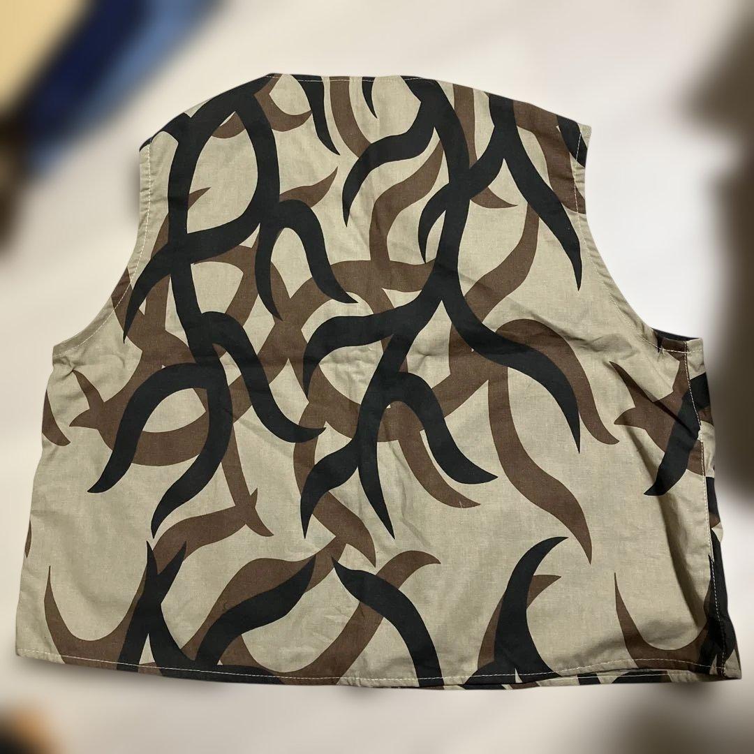 USA製　ASAT コットンベスト　トライバルカモ　XL