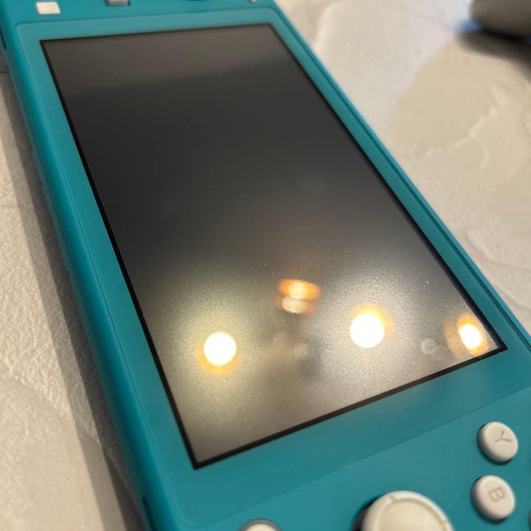 Nintendo Switch Lite ターコイズ 本体/充電器/おまけ付き