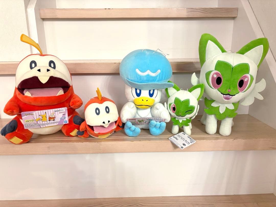 ポケモン　ぬいぐるみ　19体セット　まとめ売り　ホゲータ　クワッス　ニャオハ