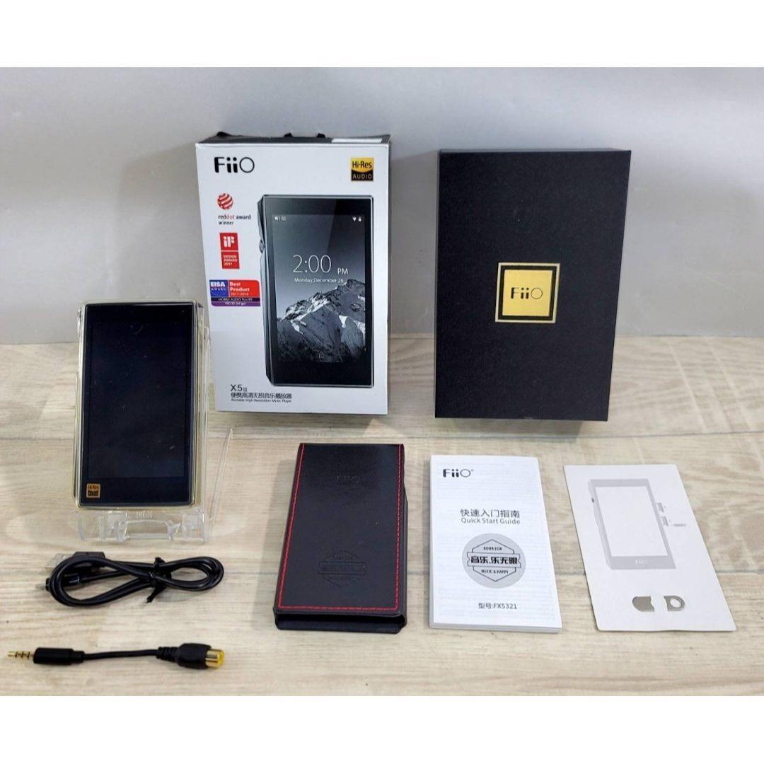 【美品】FiiO デジタルオーディオプレーヤー X5 3rd gen ブラック
