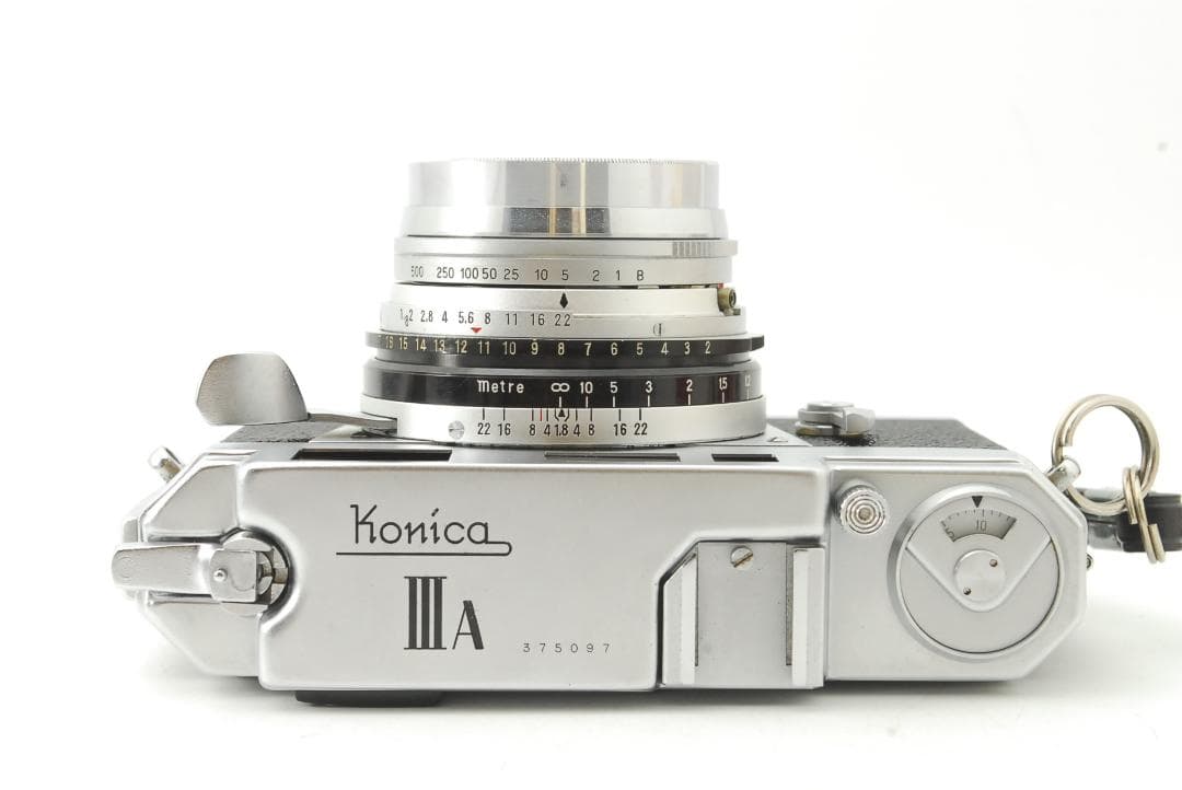 【外観・光学美品 完動品】KONICA ⅢA 50mm F1.8 フィルムカメラ