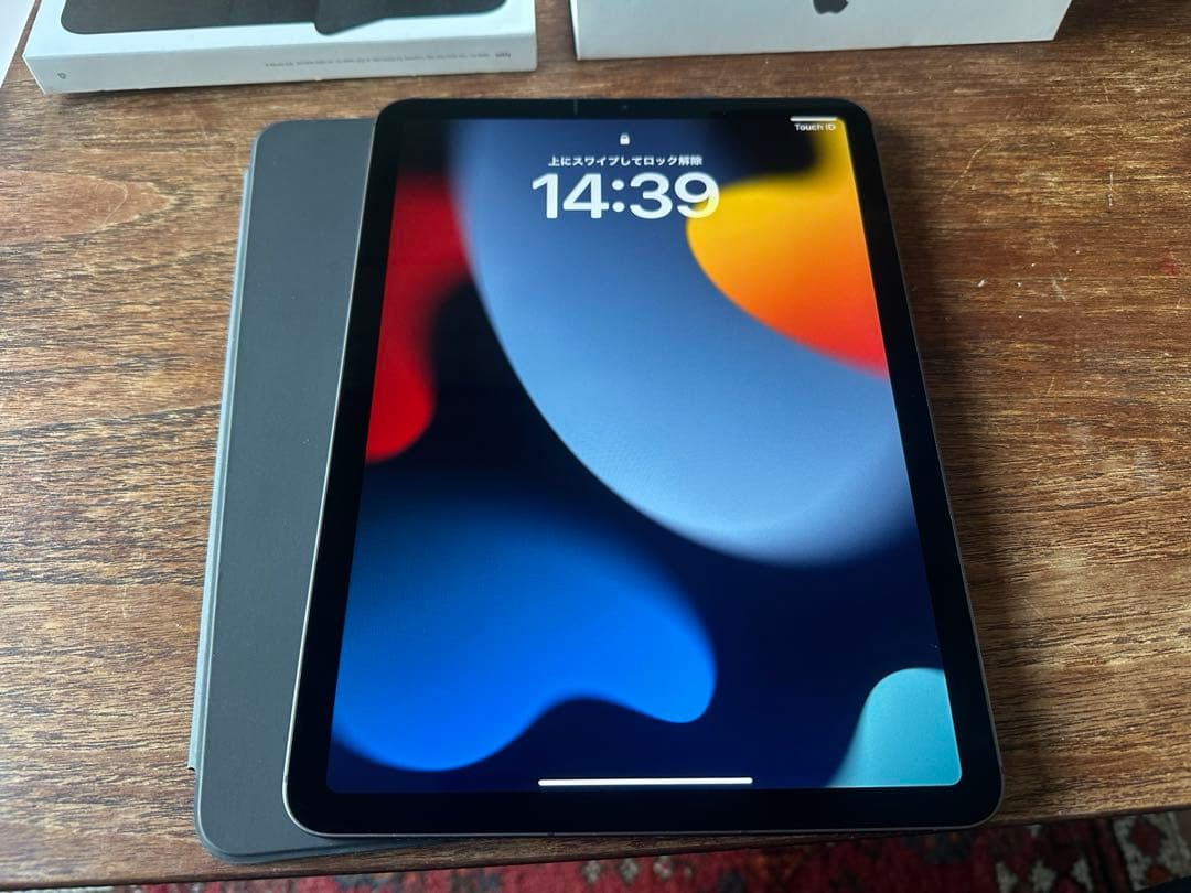 【美品】iPad Air 第5世代 64GB Cellular 純正カバー付