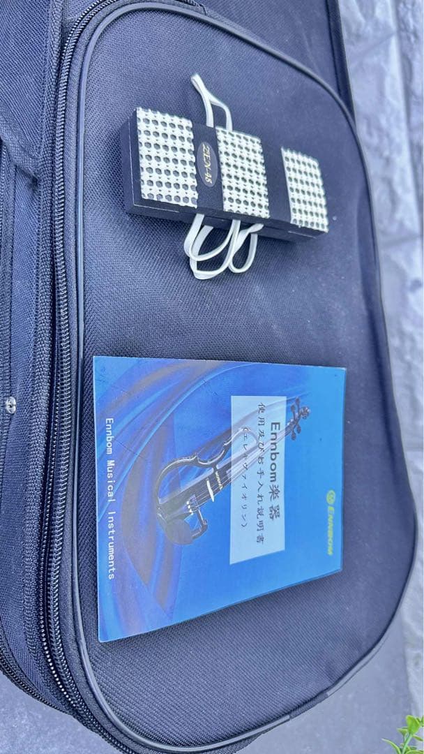 【超得大セール】Ennbom エレキヴァイオリン エボニー サイレントバイオリン