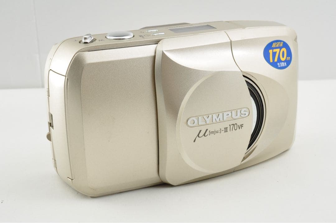 美品　OLYMPUS μ-ii mju 170 VF ミュー フィルムカメラ