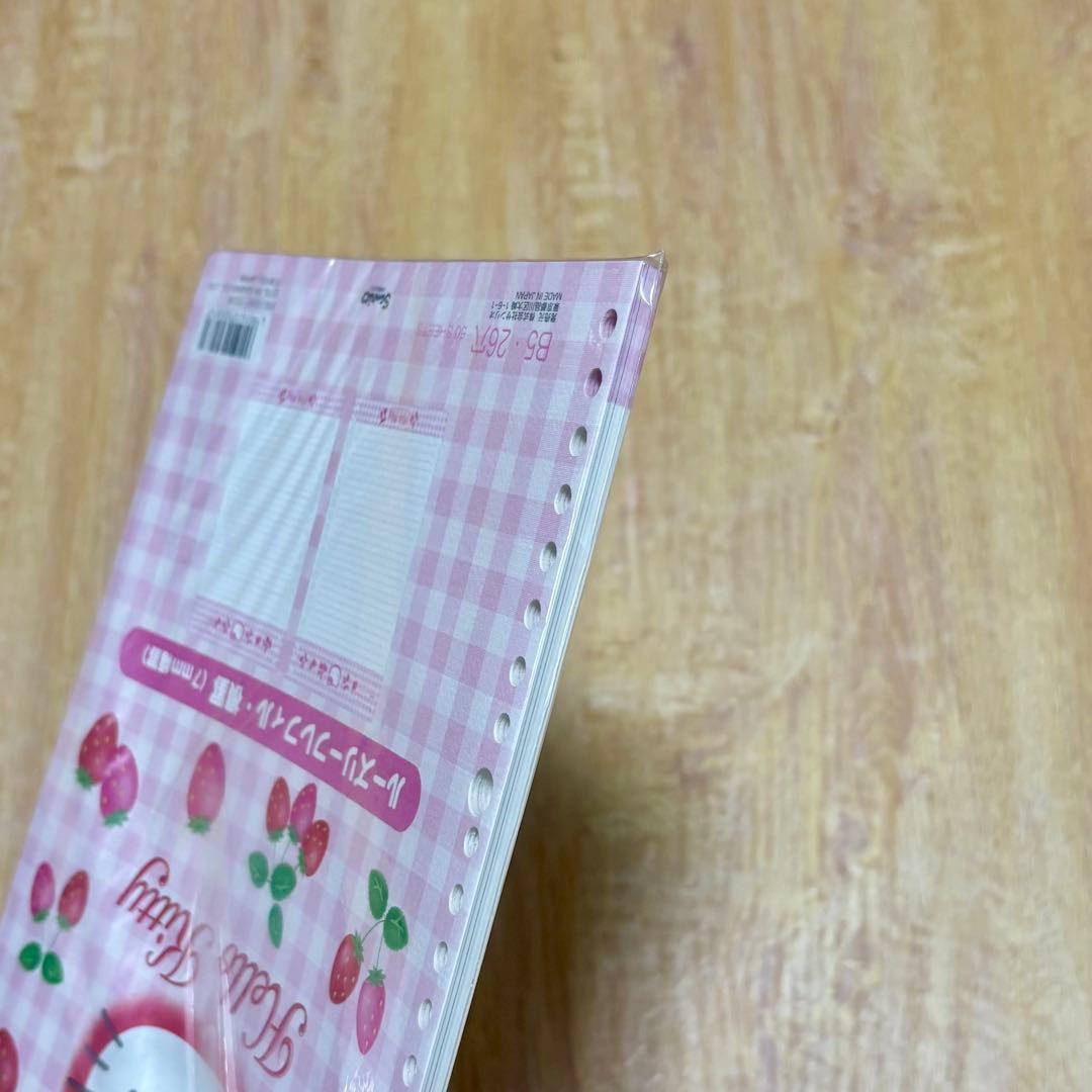 hellokitty ハローキティ　ルーズリーフ　ファイル　レトロ　レア　セット