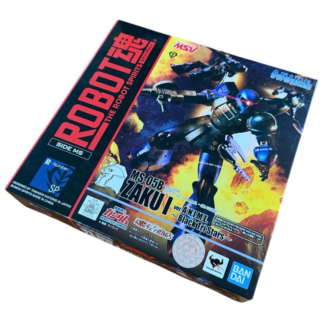 BANDAI ROBOT魂 MS-05B ZAKU I 黒い三連星
