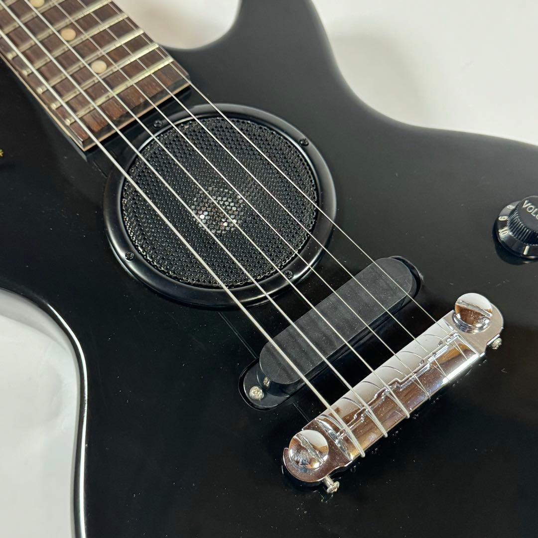 K-GARAGE スピーカー付ミニギター LPタイプ SLP-180 ブラック