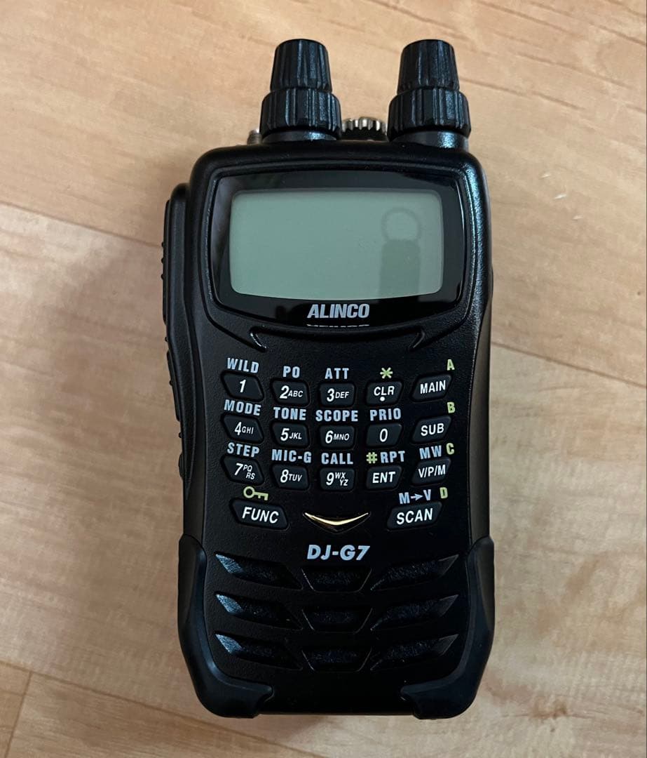 アルインコ　DJ-G7と移動運用セット