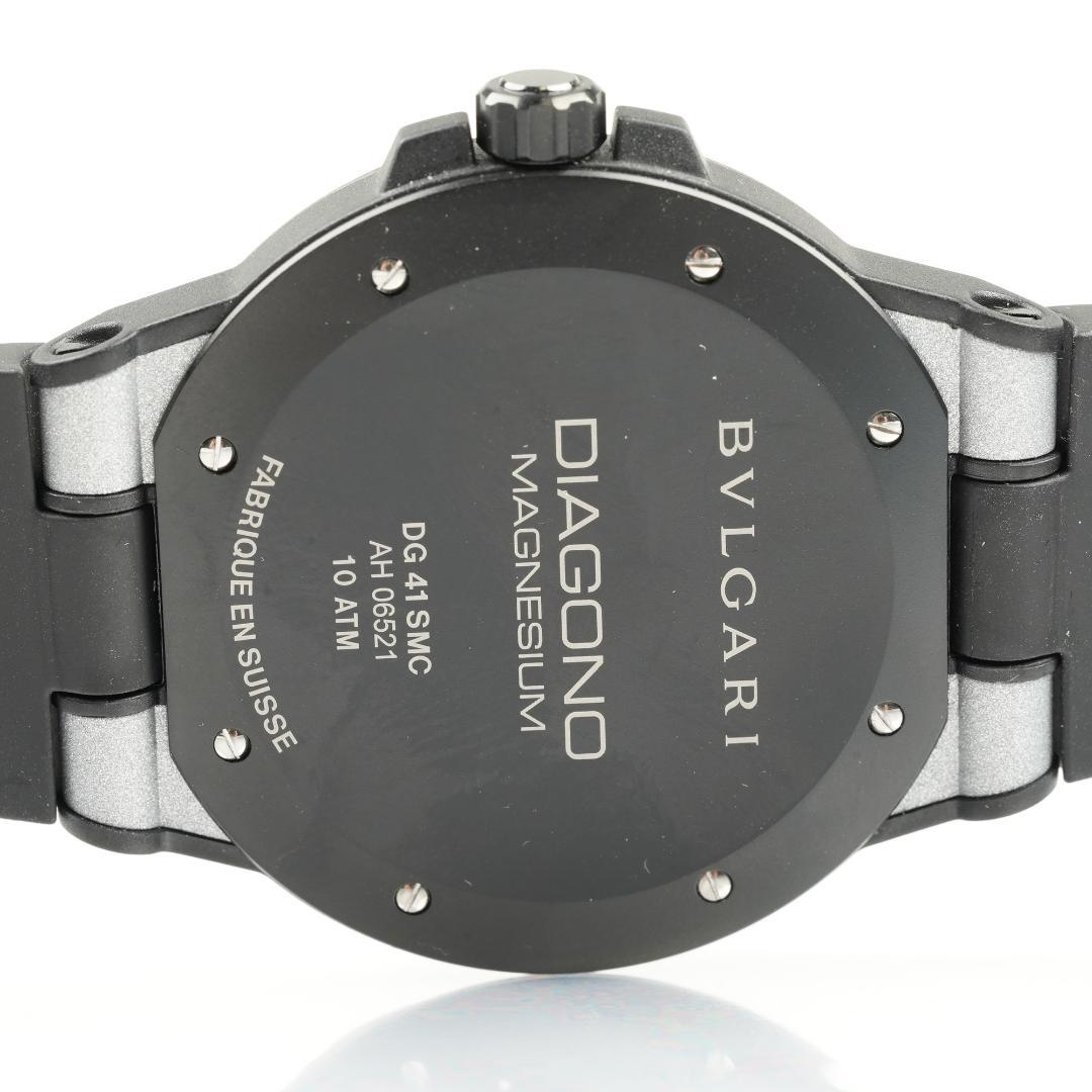 【良品】ブルガリ ディアゴノ マグネシウム DG41SMC 自動巻き メンズ