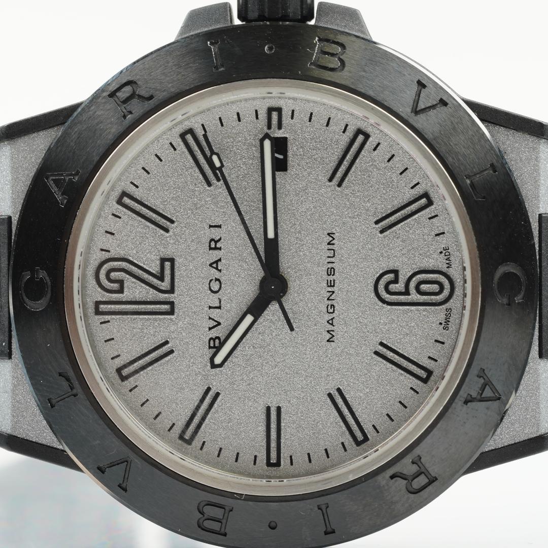 【良品】ブルガリ ディアゴノ マグネシウム DG41SMC 自動巻き メンズ