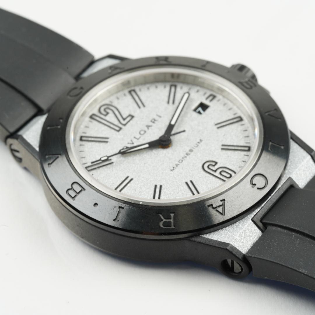 【良品】ブルガリ ディアゴノ マグネシウム DG41SMC 自動巻き メンズ