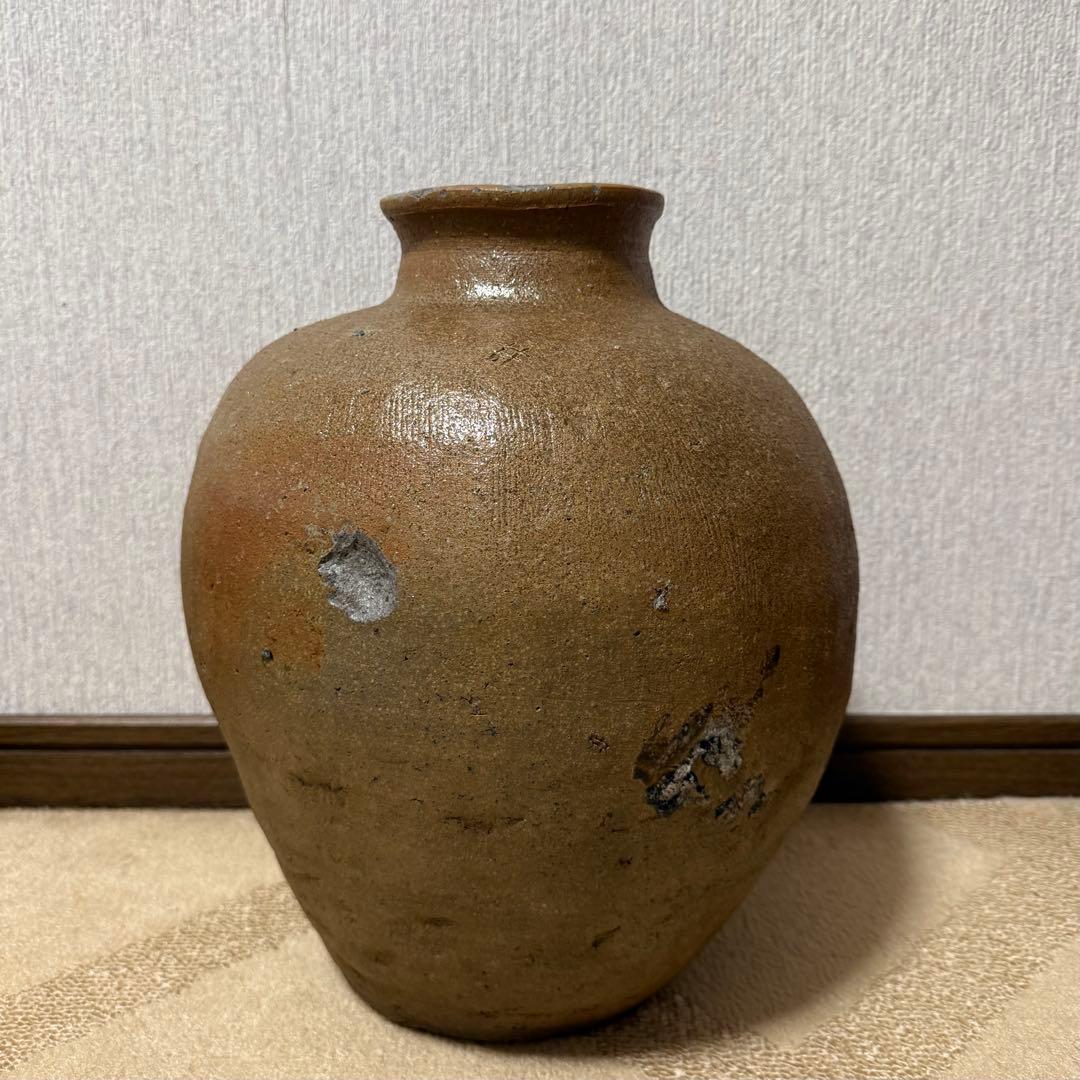古丹波 壺 室町時代 自然釉 窯印 古備前 古信楽 古常滑 古越前 古美術 骨董