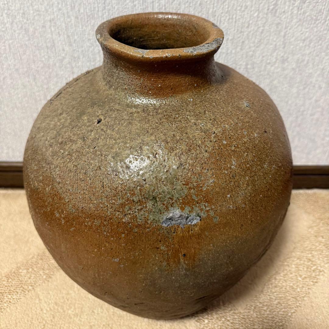 古丹波 壺 室町時代 自然釉 窯印 古備前 古信楽 古常滑 古越前 古美術 骨董